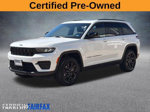 Bright White Clearcoat 2025 Jeep Grand Cherokee Altitude
