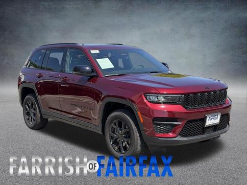 Velvet Red Pearlcoat 2025 Jeep Grand Cherokee Altitude