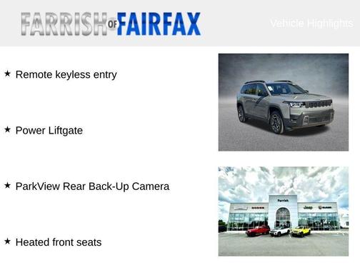 Sting-Gray Clearcoat 2026 Jeep Cherokee Laredo 4x4