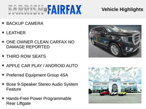 2022 GMC Yukon XL SLT