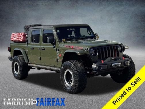 Sarge Green Clearcoat 2021 Jeep Gladiator Rubicon