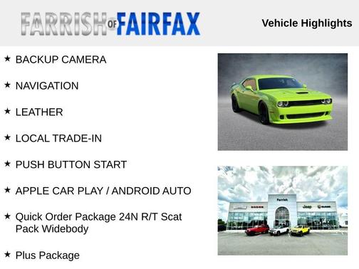2019 Dodge Challenger R/T Scat Pack Widebody