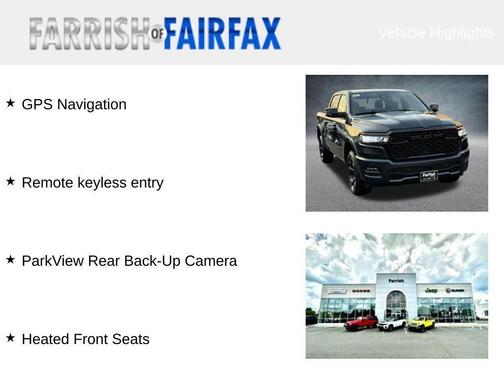 2026 RAM 1500 Big Horn/Lone Star