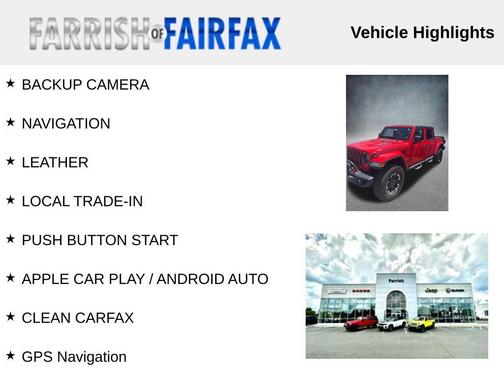 Firecracker Red Clearcoat 2021 Jeep Gladiator Rubicon