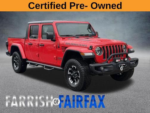 Firecracker Red Clearcoat 2021 Jeep Gladiator Rubicon