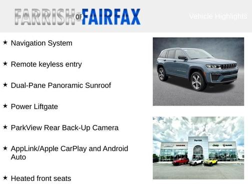 Steel Blue 2026 Jeep Grand Cherokee Limited