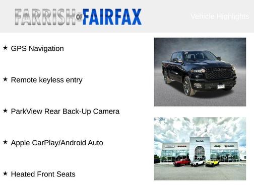 2026 RAM 1500 Big Horn/Lone Star