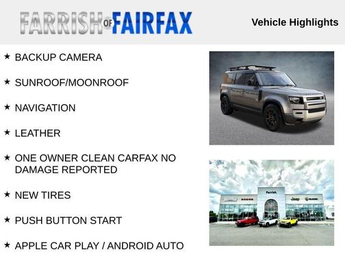 2021 Land Rover Defender 110 SE