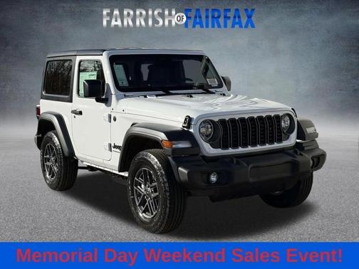 Bright White Clearcoat 2026 Jeep Wrangler Sport S