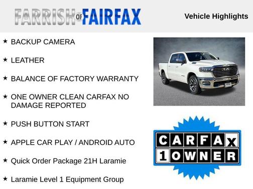 2025 RAM 1500 Laramie