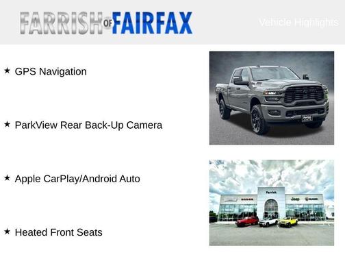 2026 RAM 2500 Big Horn Crew Cab 4x4 6'4' Box