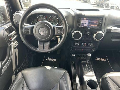 Black Clearcoat 2015 Jeep Wrangler Unlimited Sahara