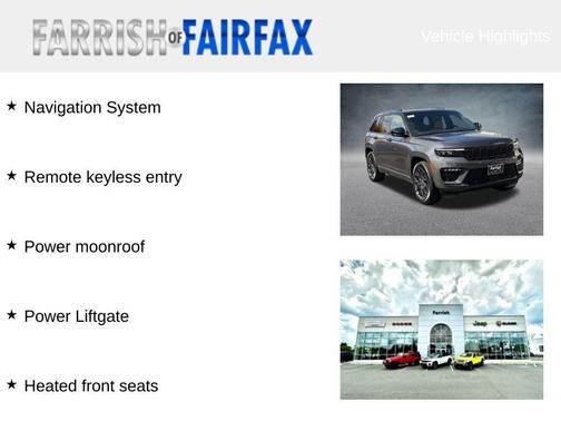 2025 Jeep Grand Cherokee Summit