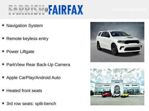 2026 Dodge Durango GT HEMI V8 AWD