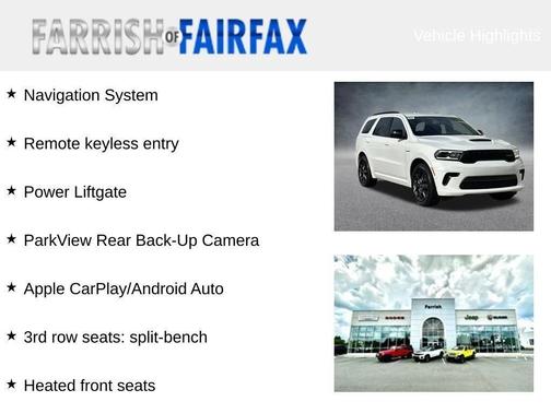 2026 Dodge Durango GT HEMI V8 AWD