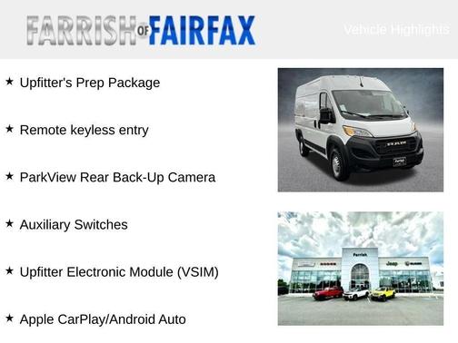 2026 RAM ProMaster 1500 Base