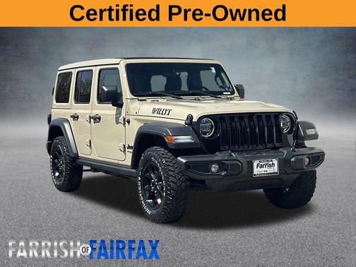 Limited Edition Gobi Clearcoat 2022 Jeep Wrangler Willys