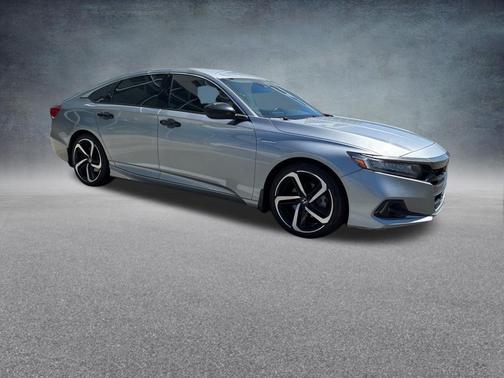 Silver Metallic 2022 Honda Accord Hybrid Sport