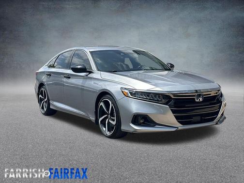 Silver Metallic 2022 Honda Accord Hybrid Sport