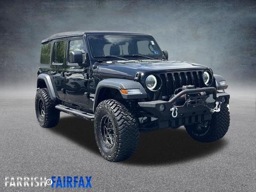 Black Clearcoat 2020 Jeep Wrangler Unlimited Sport