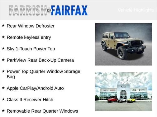 2025 Jeep Wrangler Willys