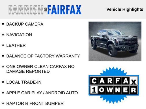 2024 Ford F-150 Raptor