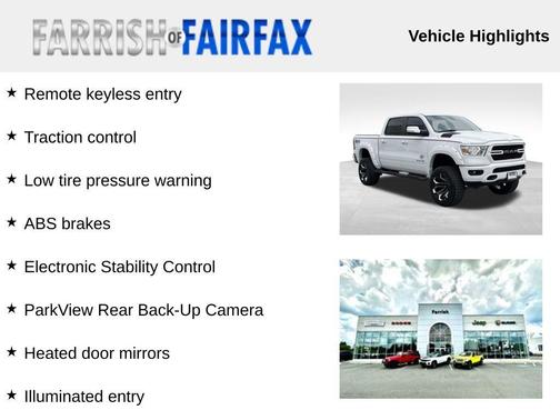 Bright White Clearcoat 2019 RAM 1500 Big Horn