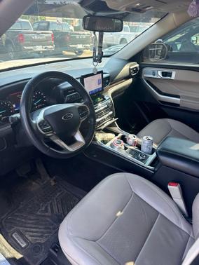 Star White Metallic Tri-Coat 2021 Ford Explorer Limited