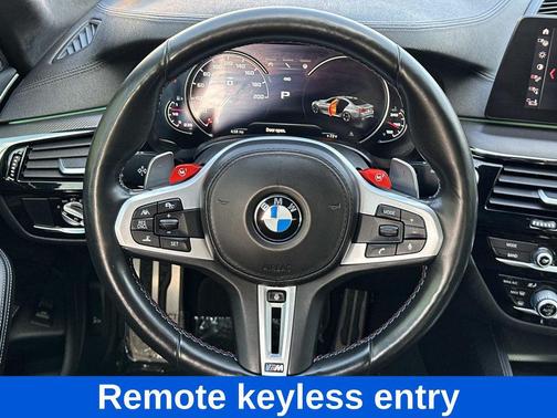 Bluestone Metallic 2019 BMW M5 Competition