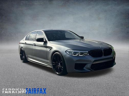 Bluestone Metallic 2019 BMW M5 Competition