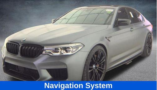 Bluestone Metallic 2019 BMW M5 Competition