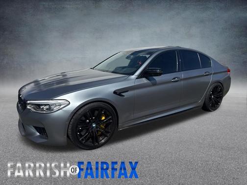 Bluestone Metallic 2019 BMW M5 Competition