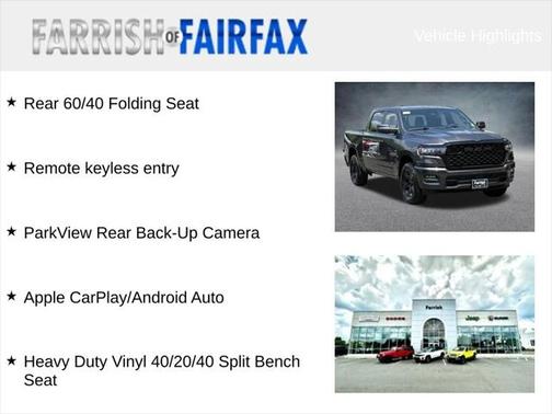 2025 RAM 1500 Tradesman