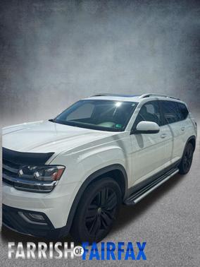 Pure White 2018 Volkswagen Atlas 3.6L SEL