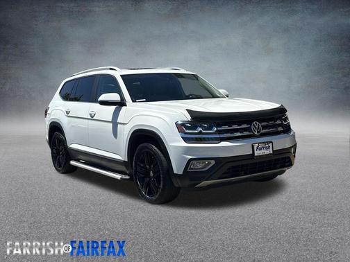 Pure White 2018 Volkswagen Atlas 3.6L SEL