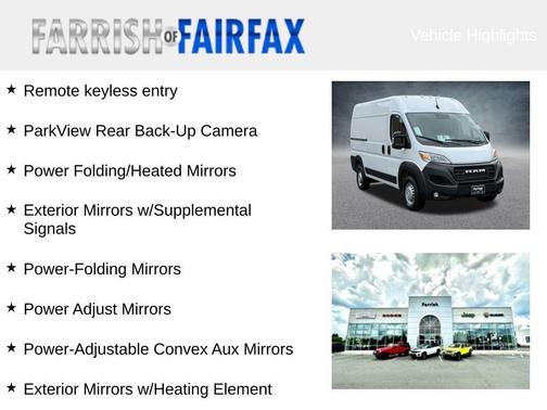 2026 RAM ProMaster 1500 Base