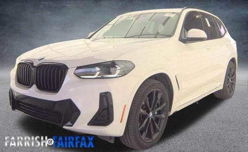 White 2024 BMW X3 xDrive30i