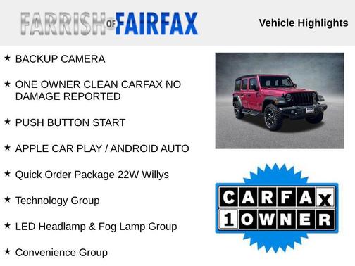 Limited Edition Tuscadero Pearlcoat 2022 Jeep Wrangler Willys