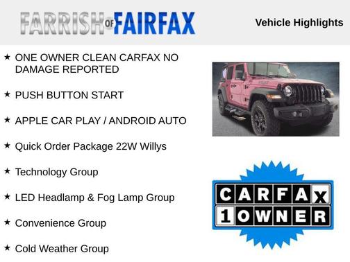 2022 Jeep Wrangler Willys