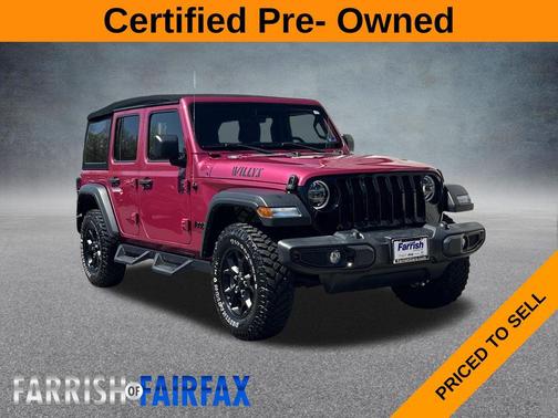 Limited Edition Tuscadero Pearlcoat 2022 Jeep Wrangler Willys