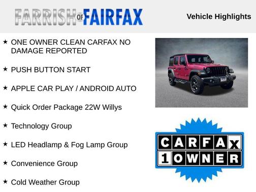 2022 Jeep Wrangler Willys