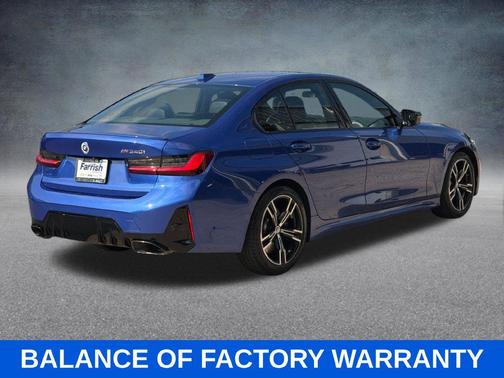 Blue Metallic 2023 BMW M340 M340i