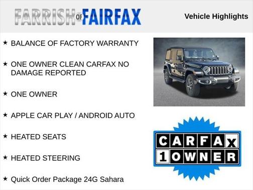 2024 Jeep Wrangler 4-Door Sahara 4x4