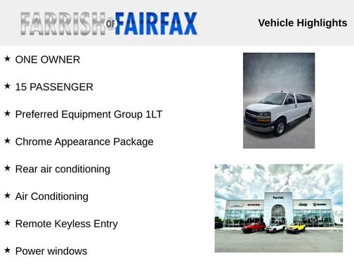 Summit White 2025 Chevrolet Express 3500 RWD 3500 Extended Wheelbase LT