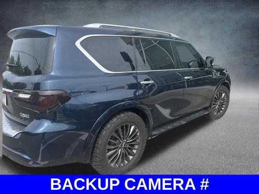 Hermosa Blue 2023 INFINITI QX80 SENSORY AWD