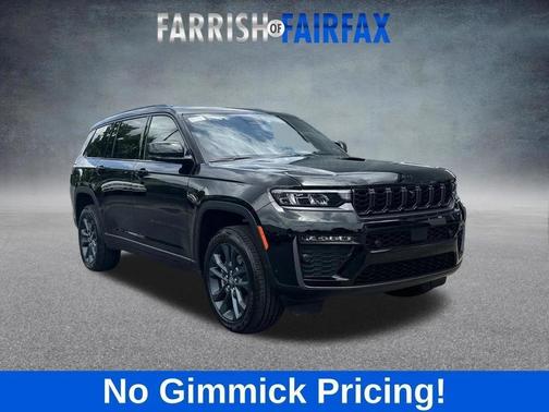 Diamond Black Crystal Pearl-Coat Exterior Paint 2026 Jeep Grand Cherokee L 85th Anniversary Edition 4x4