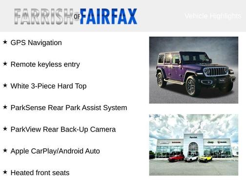 2026 Jeep Wrangler 4-Door Sahara 4x4