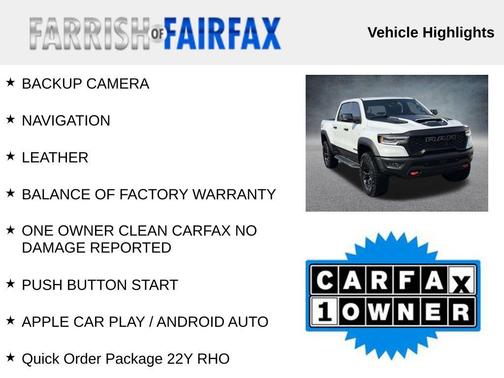 2026 RAM 1500 RHO Crew Cab 4x4 5'7' Box