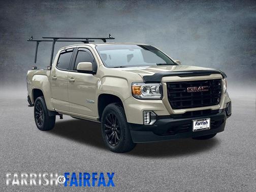 Desert Sand Metallic 2022 GMC Canyon Elevation