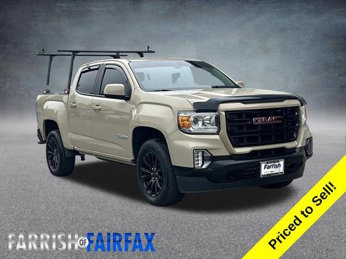 Desert Sand Metallic 2022 GMC Canyon Elevation